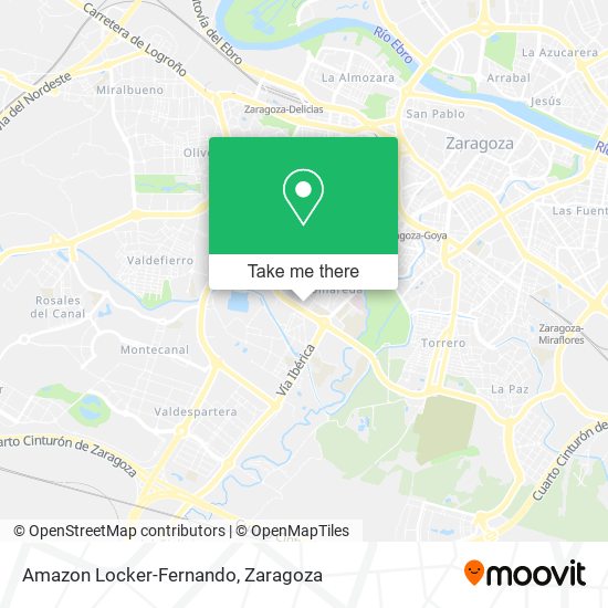 Amazon Locker-Fernando map