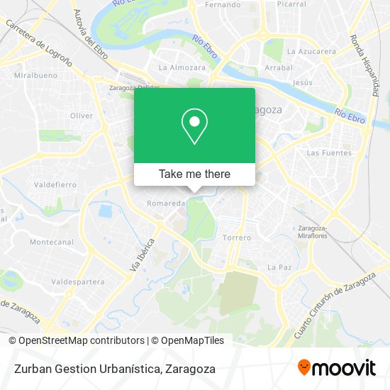 Zurban Gestion Urbanística map