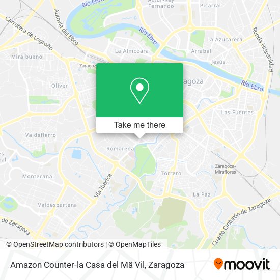 Amazon Counter-la Casa del Mã Vil map