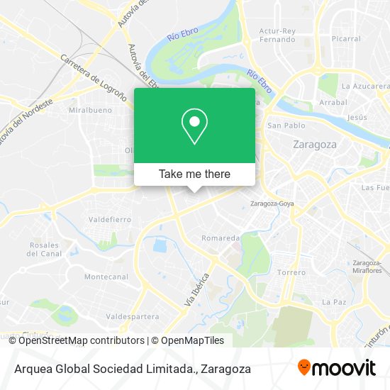 Arquea Global Sociedad Limitada. map