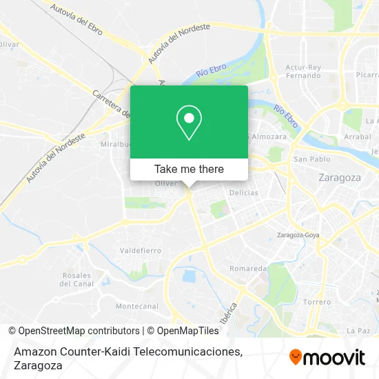 Amazon Counter-Kaidi Telecomunicaciones map