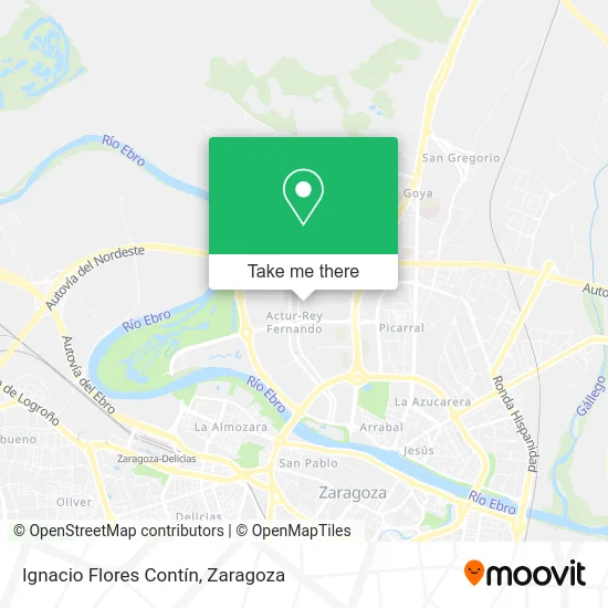 Ignacio Flores Contín map