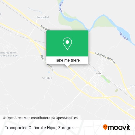 Transportes Gañarul e Hijos map