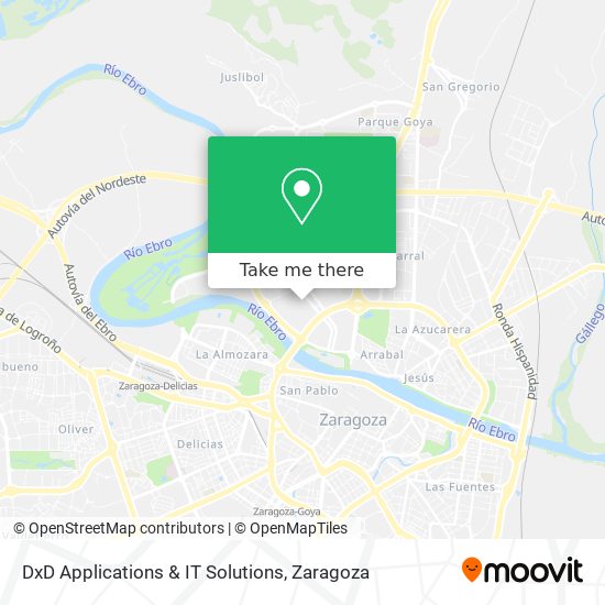 DxD Applications & IT Solutions map