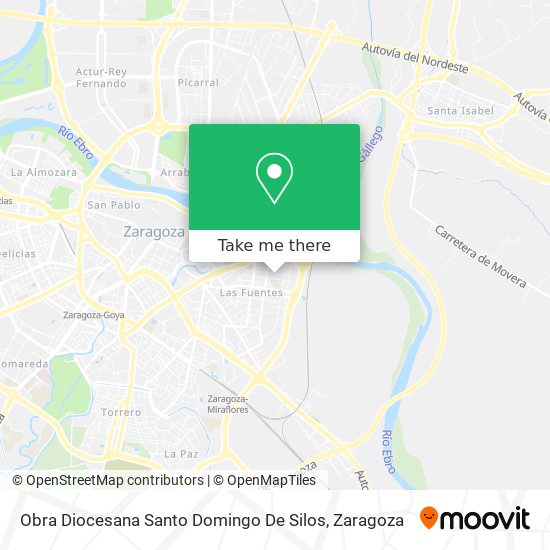 Obra Diocesana Santo Domingo De Silos map
