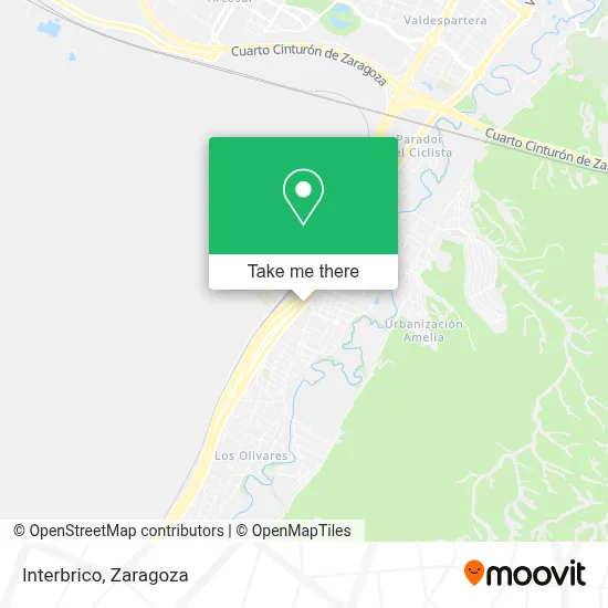 Interbrico map