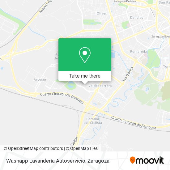 Washapp Lavandería Autoservicio map