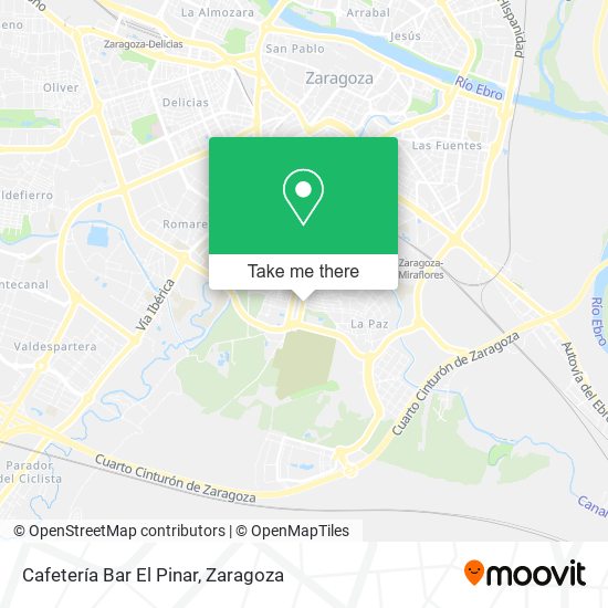 Cafetería Bar El Pinar map