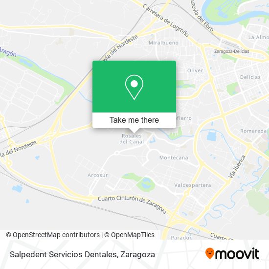 Salpedent Servicios Dentales map