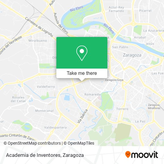 Academia de Inventores map