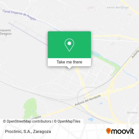 Proclinic, S.A. map