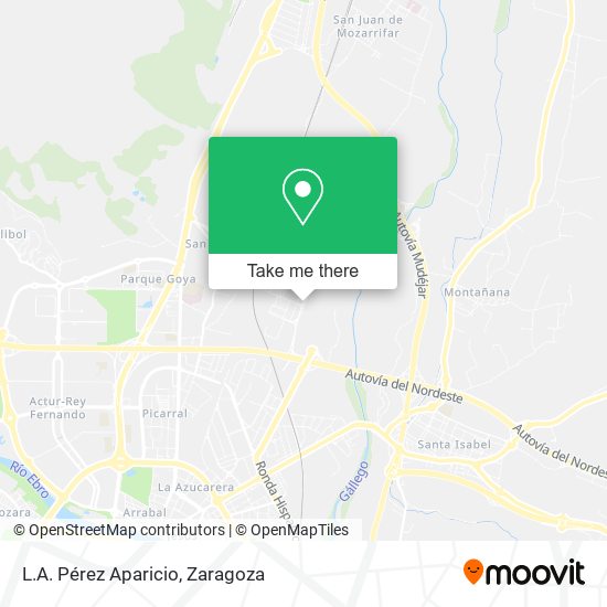 L.A. Pérez Aparicio map