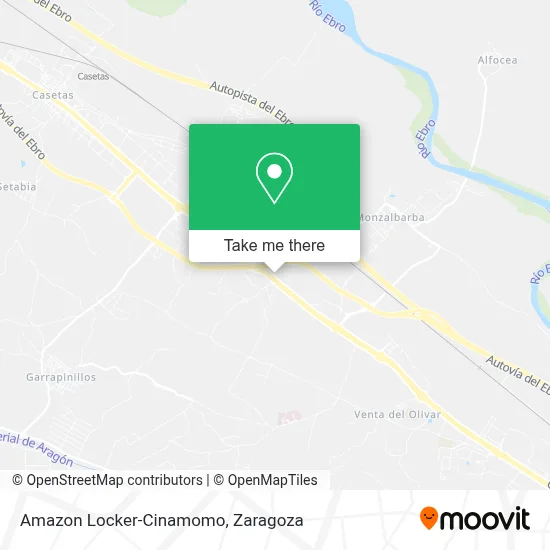 Amazon Locker-Cinamomo map