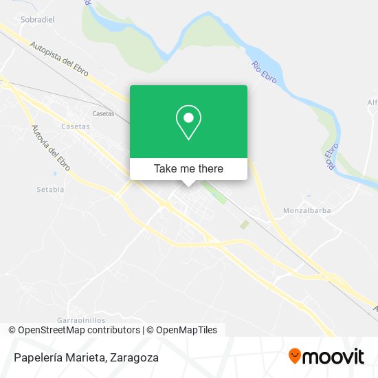 Papelería Marieta map