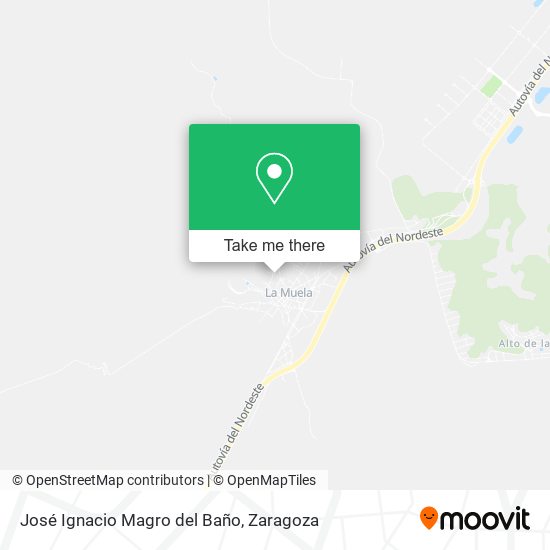 José Ignacio Magro del Baño map
