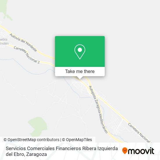 Servicios Comerciales Financieros Ribera Izquierda del Ebro map