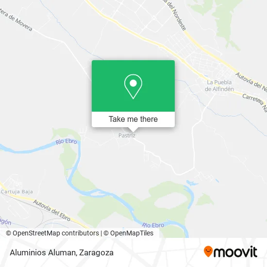 Aluminios Aluman map