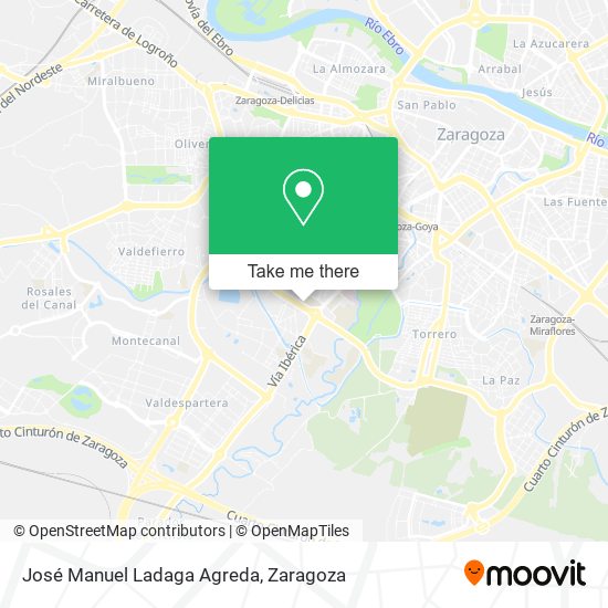 José Manuel Ladaga Agreda map