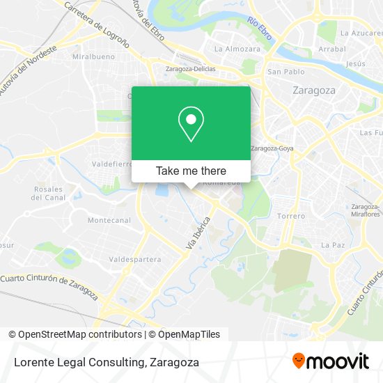 Lorente Legal Consulting map
