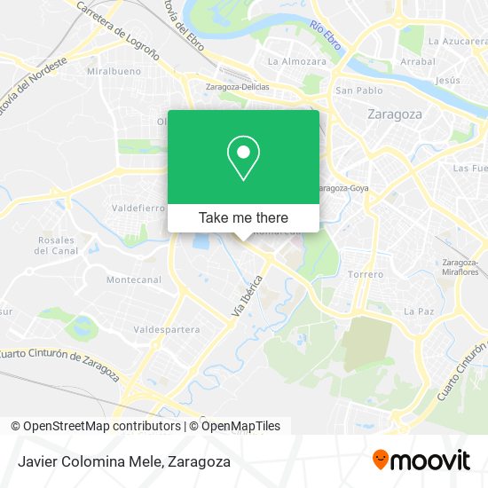 Javier Colomina Mele map
