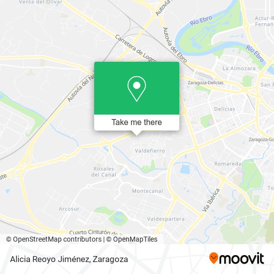 Alicia Reoyo Jiménez map