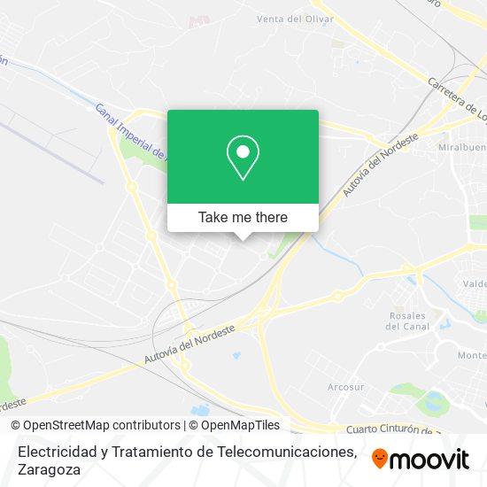 Electricidad y Tratamiento de Telecomunicaciones map