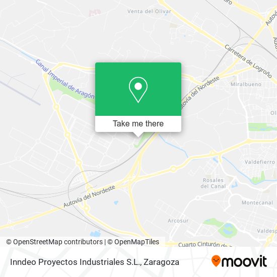 Inndeo Proyectos Industriales S.L. map
