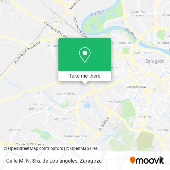 Calle M. N. Sra. de Los ángeles map