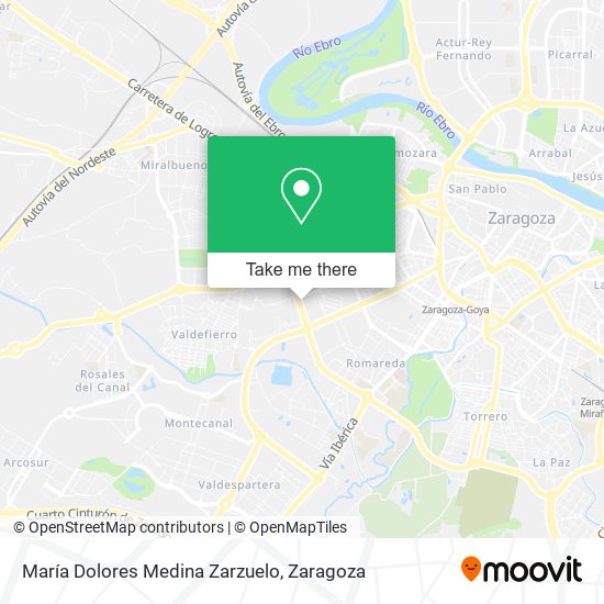 María Dolores Medina Zarzuelo map