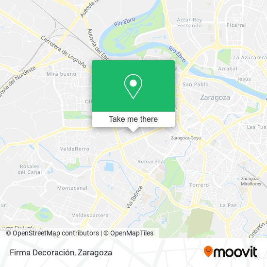 Firma Decoración map