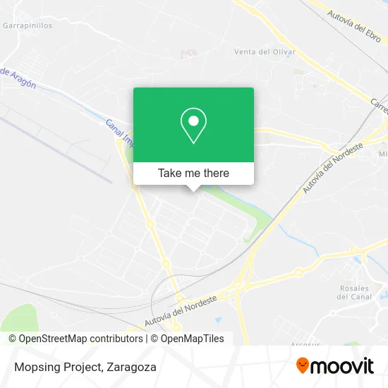 Mopsing Project map