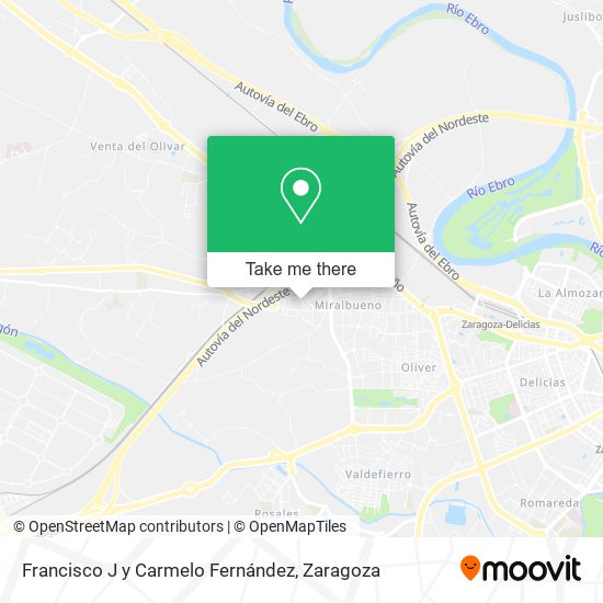 Francisco J y Carmelo Fernández map