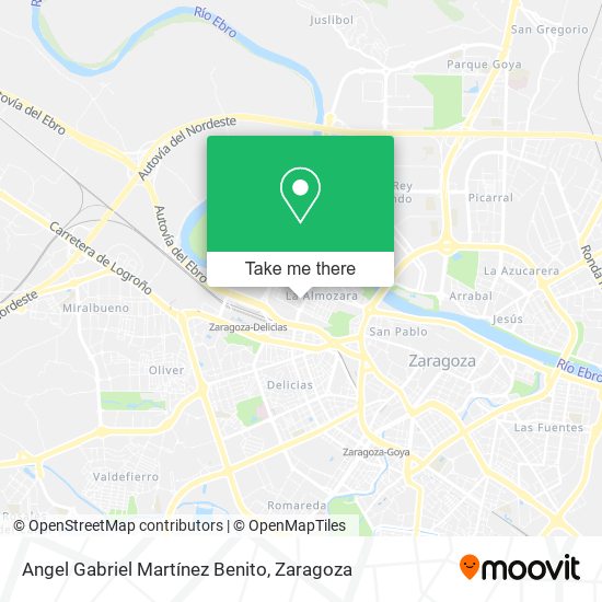 Angel Gabriel Martínez Benito map