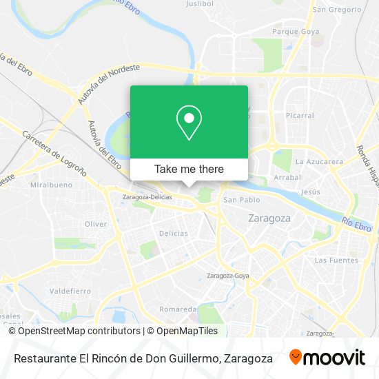 Restaurante El Rincón de Don Guillermo map