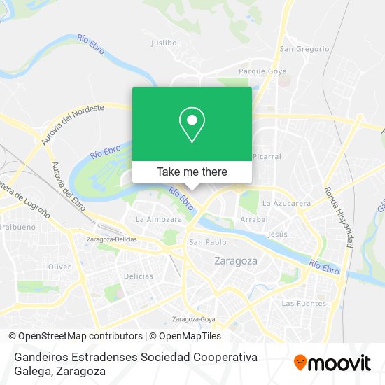 Gandeiros Estradenses Sociedad Cooperativa Galega map