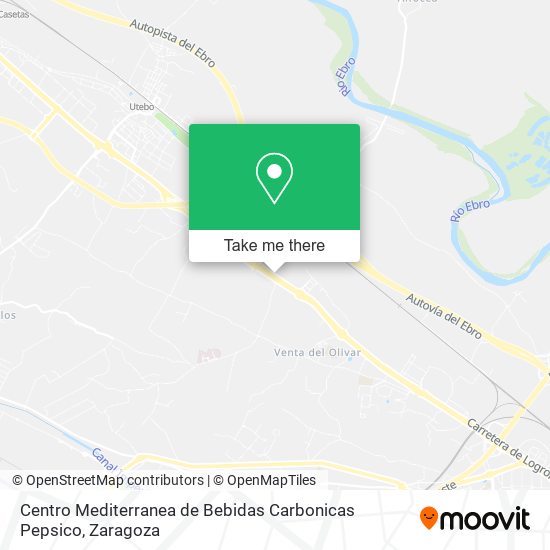 Centro Mediterranea de Bebidas Carbonicas Pepsico map