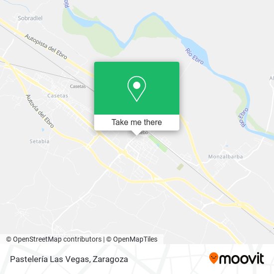 Pastelería Las Vegas map