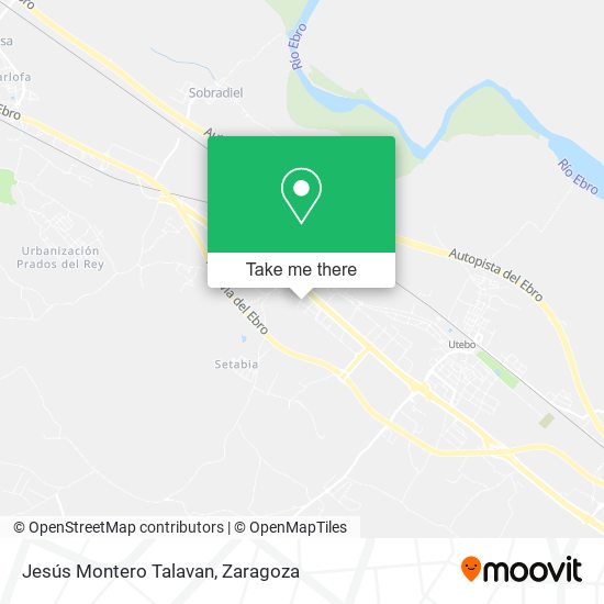 Jesús Montero Talavan map
