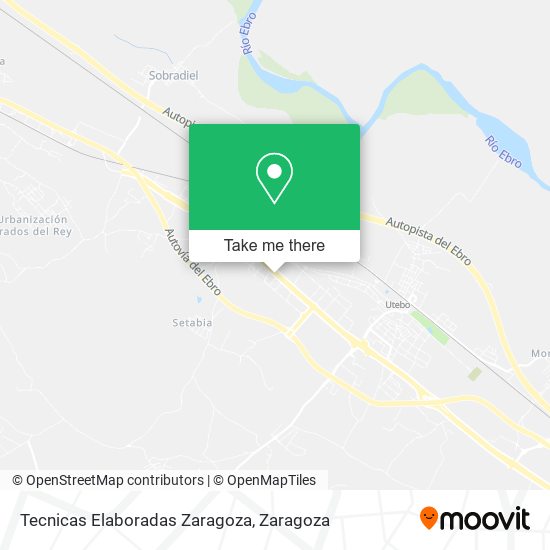 Tecnicas Elaboradas Zaragoza map