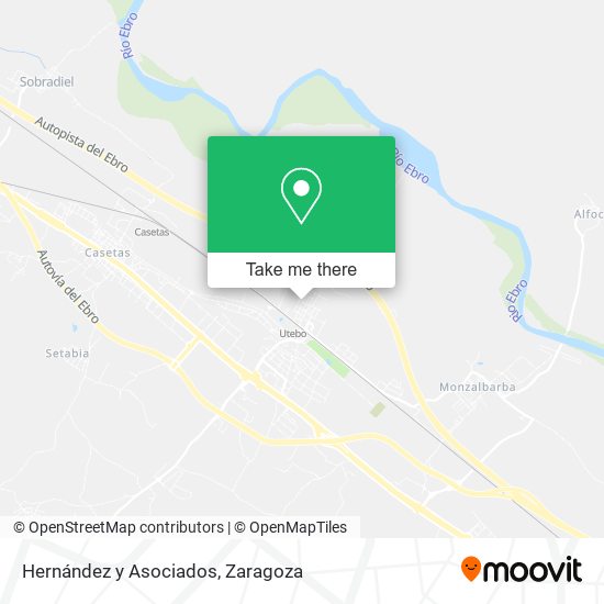 Hernández y Asociados map