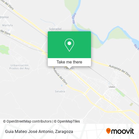 Guia Mateo José Antonio map