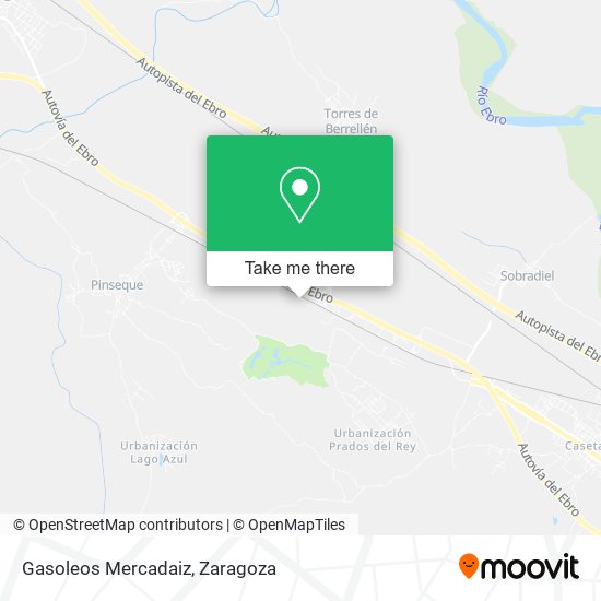 Gasoleos Mercadaiz map