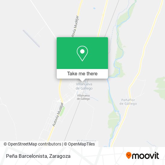 Peña Barcelonista map