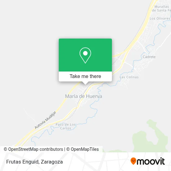 Frutas Enguid map