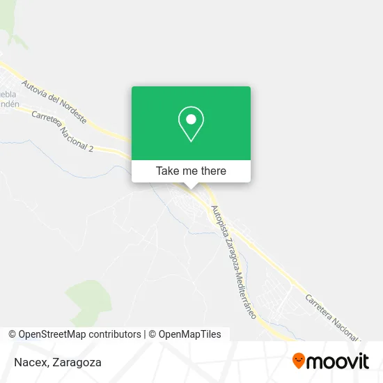 Nacex map