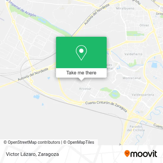 Victor Lázaro map