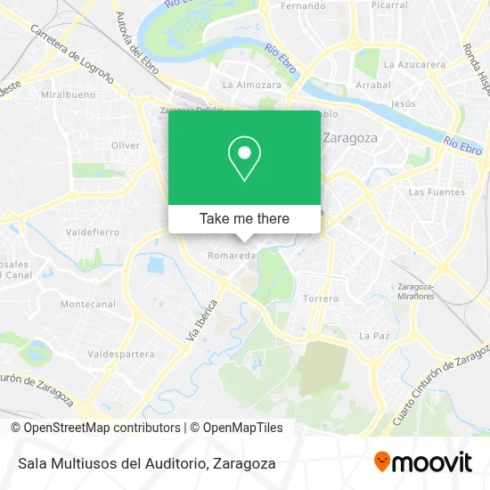 Sala Multiusos del Auditorio map