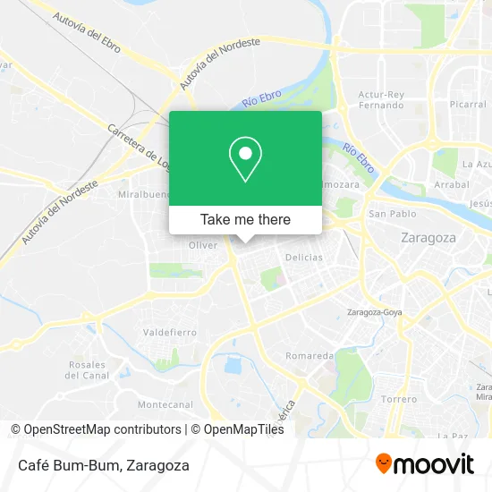 Café Bum-Bum map