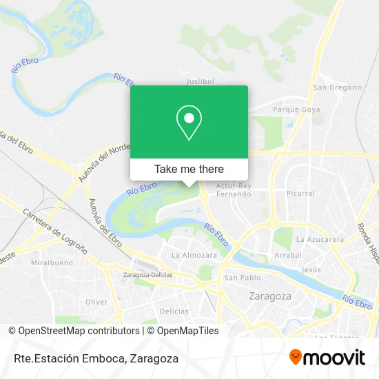 Rte.Estación Emboca map