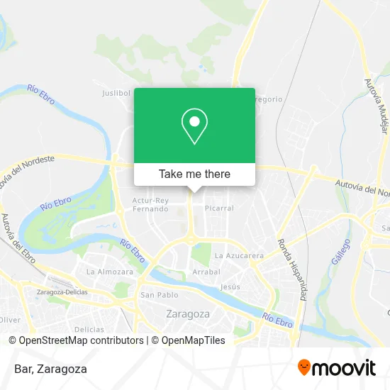 Bar map